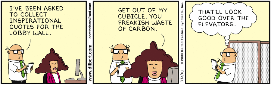 Dilbert Cartoon